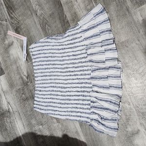 Women's Ruffled Skirt By Bloomingdale's Size Large